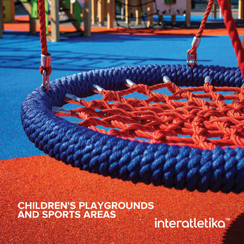 Children's playgrounds and sports areas
