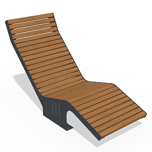 Deck chair Toronto Interatletika LP761