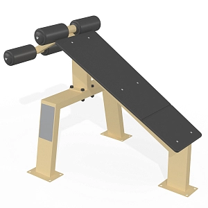 Reverse bench for abdominals Interatletika KF816.1-3-S