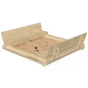 Sandbox with a lid LW302