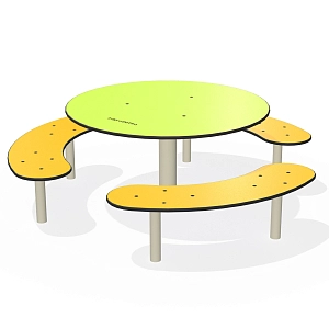 Round activity table Interatletika LK318