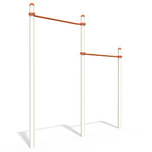 2-level horizontal bars S832.6