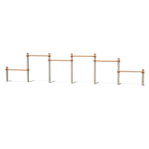 Set of horiontal bars for pushups S832.5