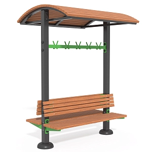 Bench with canopy SM130.2