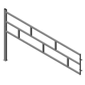 Fence section corner S739.2