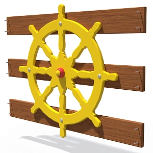 Fence Section Steering Wheel S764.25