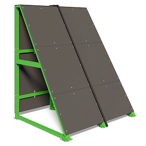 Angled wall with rope KF907.22