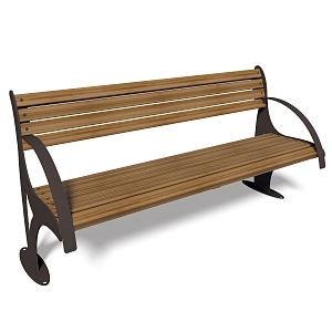 Bench Plasma with backseat LP011