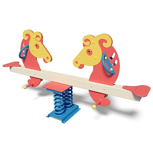 Spring Seesaw Horse T214