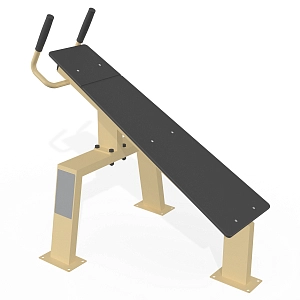 Bench for abdominals KF816.1-2-S