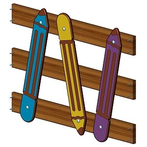 Fence Section Pencils S764.12