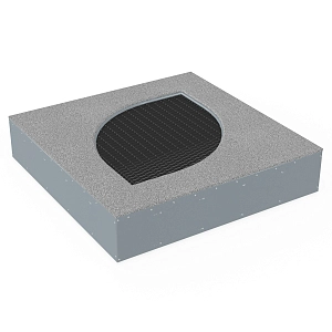 Trampoline “Petal” built-in with coating InterAtletika LK905-PU