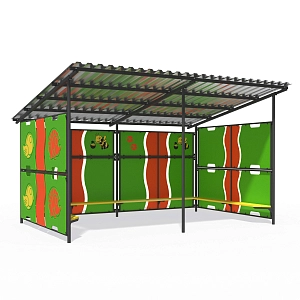 Summer house 5x4m (without flooring) UT502.2