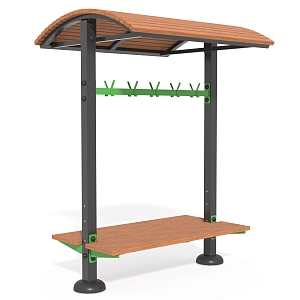 Bench with canopy SM130.1