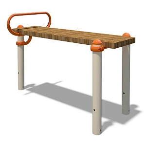 Horizontal bench 1,6m S835.1