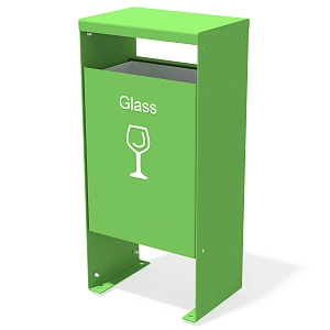 Trash-bin LP211-GS Glass 60 l