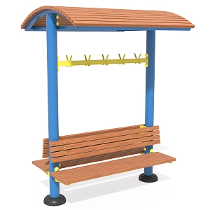 Bench with canopy SE130.2